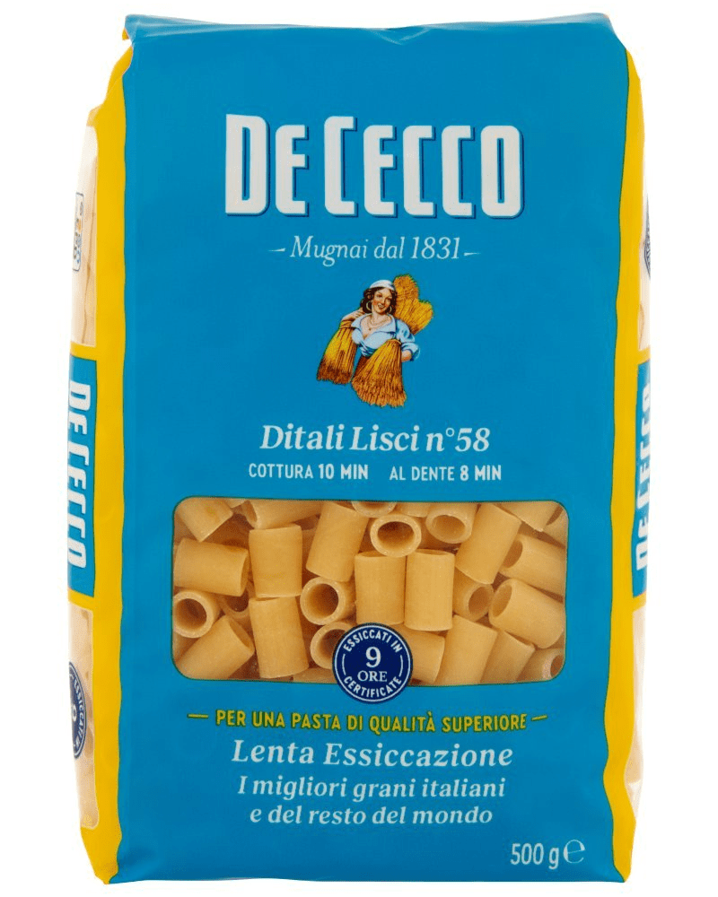 DE CECCO PASTA DI SEMOLA TRIPOLINE N.3 500 GR (24 in a box) –   - The best E-commerce of Italian Food in UK